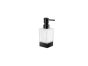 Dispenser Αντλία Σαπουνιού Επικαθήμενη Black Mat Sanco Glass Bathroom Set 90355-M116