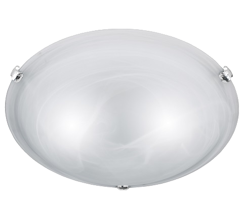 Πλαφονιέρα Οροφής 40xH10cm 2xE27 Nickel Matt Trio Lighting Adrian 6105021-01