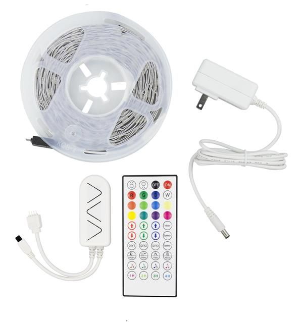 ΤΑΙΝΙΑ LED PIXEL KIT RGB 5 ΜΕΤΡΩΝ 12V + DRIVER + Wifi CONTROLLER ΜΕ ΜΟΥΣΙΚΗ IP20 145-70045