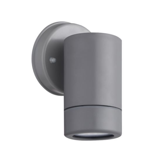 ONE BEAM GREY PP WALL LIGHT GU10Max.3W LED IP65 ACA SL7032G