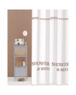 ΚΟΥΡΤΙΝΑ ΜΠΑΝΙΟΥ SHOWER AND BATH 180(Μ)X200(Υ) San Lorentzo 2071