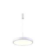 ARTE ILLUMINA ΦΩΤΙΣΤΙΚΟ ΚΡΕΜΑΣΤΟ LED 30W D40*H120CM ΛΕΥΚΟ 3CCT Eurolamp 144-17026