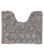 Πατάκι Λεκάνης Μπάνιου Βαμβακερό 50x60cm Grey Sealskin Pebbles 294416414