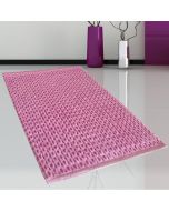 Πατάκι Μπάνιου Βαμβακερό Ροζ 50x80cm #2335 Chenille San Lorentzo 1509PINK