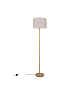 Φωτιστικό Δαπέδου Ξύλο Natural Finish 40xH162cm 1xE27 Trio Lighting Korba 401200101