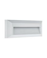 ΑΠΛΙΚΑ ΤΟΙΧΟΥ LED SLIM 2W IP65 220-240V 3CCT 230X80X27mm ΛΕΥΚΟ PRO  ARTE ILLUMINA Eurolamp 145-52080