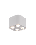 Σποτ Τετράφωτο Λευκό Ματ 17xH12cm 4xGU10 Trio Lighting Cookie 612900431