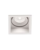 Λευκή Βαθιά Adjustable Τετράγωνη Βάση-Απαιτείται LED Module Viokef 4220000