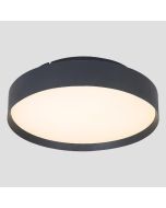 ΠΛΑΦΟΝΙΕΡΑ LED 80W Φ800X110 3000Κ ΜΑΥΡΗ MOONLIGHT ARTE ILLUMINA Eurolamp 144-51005