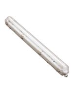 ΦΩΤΙΣΤΙΚΟ ΣΤΕΓΑΝΟ ΓΙΑ LED TUBE ΜΕ INOX CLIPS 1x0.60m 147-56060