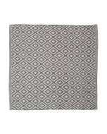 Πατάκι Μπάνιου 60x60cm Cotton Sealskin Trellis Grey 800108