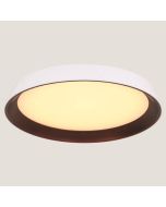 ΠΛΑΦΟΝΙΕΡΑ LED 60W Φ700X90 3000Κ ΛΕΥΚΗ/ΜΠΡΟΝΖΕ MOONLIGHT ARTE ILLUMINA Eurolamp 144-51007