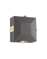 LED HP WALL LUMINAIRE 5W 170LM 15° 230V AC 3.000K DARK GREY CRI80 IP54 30.000HRS ACA LG2622G