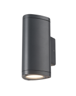 LED HP WALL LUMINAIRE 6W 300LM 50° 230V AC 3.000K DARK GREY CRI80 IP54 30.000HRS ACA LG2982G