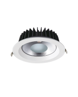 LED ΛΕΥΚΟ ΧΩΝΕΥΤΟ ΦΩΤΙΣΤΙΚΟ 20W 6500K 2600Lm 90° 230V AC Ra80 Φ140*63MM 5YRS ACA VIDO2065