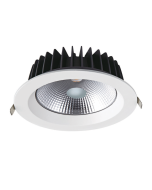 LED ΛΕΥΚΟ ΧΩΝΕΥΤΟ ΦΩΤΙΣΤΙΚΟ 40W 4000K 5000Lm 100° 230V AC Ra80 Φ230*77MM 5YRS ACA VIDO4040