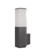 ΑΠΛΙΚΑ ΤΟΙΧΟΥ ΕΞΑΓΩΝΗ Ε27 70X100X250 IP54 ΓΚΡΙ ARTE ILLUMINA Eurolamp 145-20609