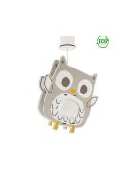 Owl MDF παιδικό φωτιστικό οροφής (63397) Ango