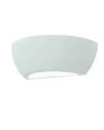 InLight Επιτοίχιο φωτιστικό λευκό από γύψο 1XE14 D:30cm 43345