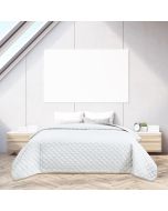 ΚΟΥΒΕΡΛΙ ΛΕΥΚΟ MICROFIBER 260X230 San Lorentzo 010008WHITE