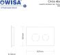 Πλακέτα Χειρισμού Easy Touch Key Χρώμιο Wisa F092-100