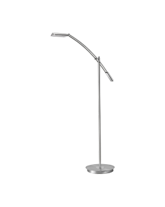 Φωτιστικό Δαπέδου 26xH126cm Nickel Matt LED 12w 3000K 1100lm Trio Lighting Verona 420810107