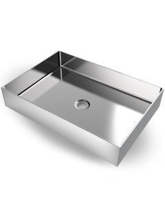 Νιπτήρας Επιτραπέζιος 55*38 cm Inox Brushed PVD Voss Aldo V1255-111