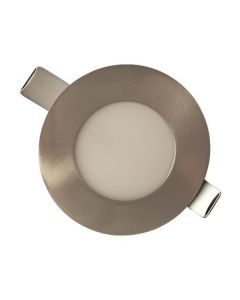 ΦΩΤΙΣΤΙΚΟ ΧΩΝΕΥΤΟ LED SLIM Φ85 3W 4000K ΣΑΤΙΝΕ PLUS 145-68604