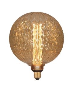 ΛΑΜΠΑ LED ΓΛΟΜΠΟΣ G200 3,5W Ε27 2000K 220-240V GOLD GLASS DIMMABLE 147-81830