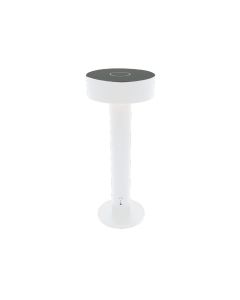 Rechargeable LED 2W 3CCT Touch Table White Lamp D:22x9cm 3053-White