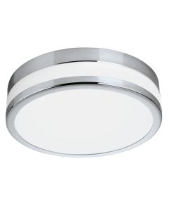 Πλαφονιέρα Οροφής IP44 22,5xH6cm Led 11w 3000K 370lm Eglo Palermo 94998