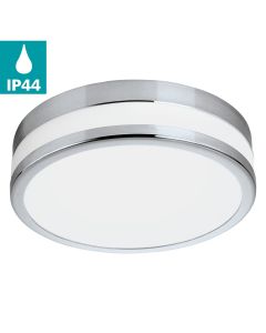 Πλαφονιέρα Οροφής IP44 29,5xH6cm Led 24w 3000K 700lm Eglo Palermo 94999