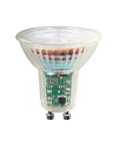 ΛΑΜΠΑ LED GU10 5.5W 550lm 4000K 38° 175-250V DIMMABLE ΓΥΑΛΙ Eurolamp 147-77861