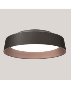 ΠΛΑΦΟΝΙΕΡΑ LED 60W Φ700X90 3000Κ ΜΑΥΡΗ/ΚΑΦΕ ΓΚΟΦΡΕ MOONLIGHT ARTE ILLUMINA Eurolamp 144-51009