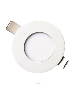 ΦΩΤΙΣΤΙΚΟ ΧΩΝΕΥΤΟ LED SLIM Φ85 3W 4000K ΛΕΥΚΟ PLUS 145-68601