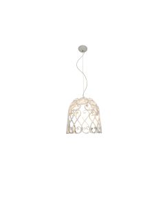 HL-3586-1PS LEWIS WHITE MAT PENDANT HOMELIGHTING 77-4008