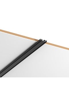 Ultra-Thin μαγνητική ράγα σε μαύρη απόχρωση D:3m TR007-3-Black