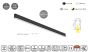 MP27.56C-199-S-3-O-OF-BL Linear Profile Lighting Ceiling 27.5x56mm 199cm HOMELIGHTING 77-16314