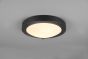 Πλαφονιέρα IP44 31xH8cm 1xE27 Μέταλλο Μαύρο Ματ Trio Lighting Condus 6801011-32