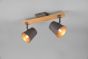 Bell Διπλό Σποτ με Ντουί E14 σε Γκρι Χρώμα Trio Lighting 801900267