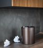 Χαρτοδοχείο Ανοιχτό 12lt Sanco Open Bins Brass Beige Mat 90664-M102