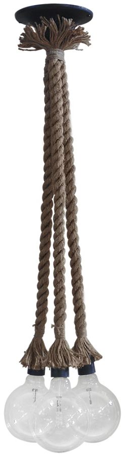 Φωτιστικό κρεμαστό UT-3L TS ROPE Heronia 31-0196