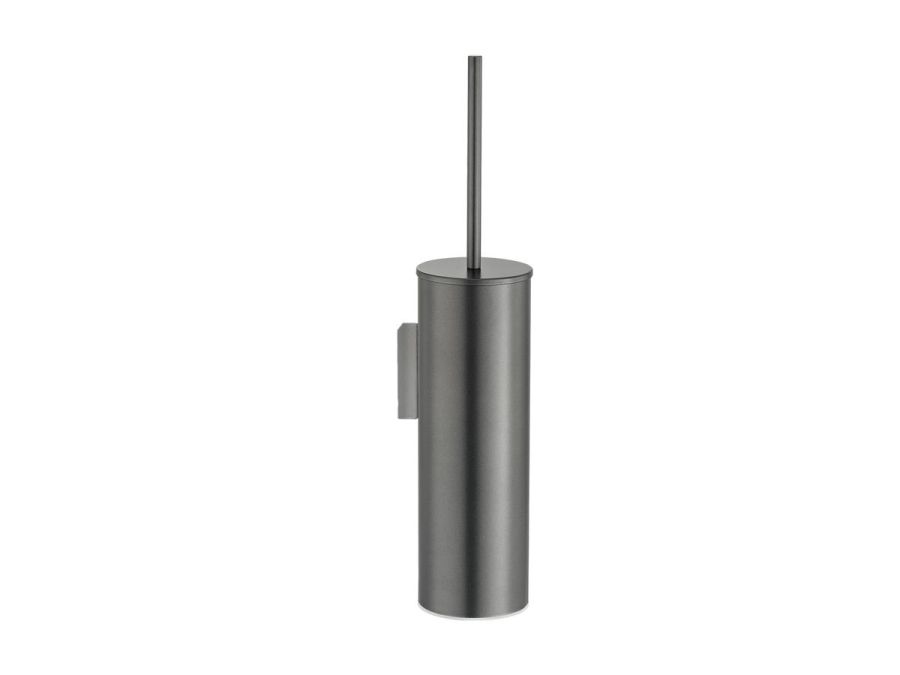 Πιγκάλ Επιτοίχιο Β.Τ Ø8*H39,5 cm Antracite Grained Sanco Toilet Brush Holders 91518-M118