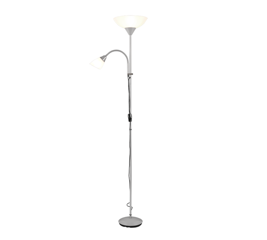 Φωτιστικό Δαπέδου H180x28cm 1xE27 Απόχρωση Titan Trio Lighting Erzwo R4393-87