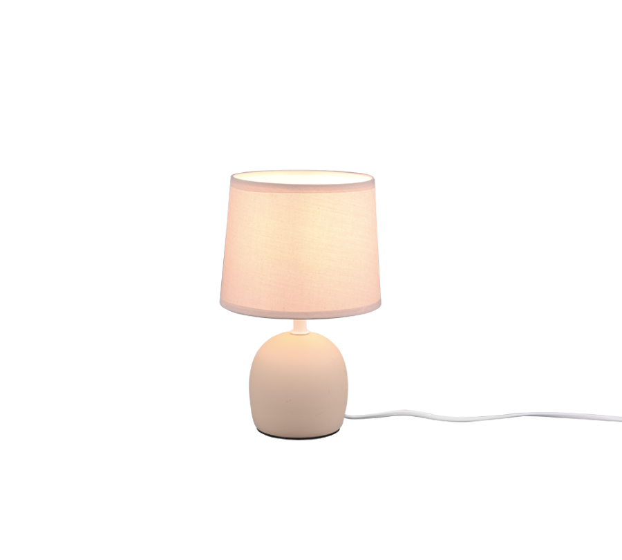 Malu Πορτατίφ με Μπεζ Καπέλο και Μπεζ Βάση Trio Lighting R50802644