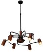 HL-3522-6 HANNAH BLACK PENDANT HOMELIGHTING 77-3782