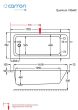 Μπανιέρα Υδρομασάζ Ακρυλική 180*80 εκ.Carron Carronite Quantum 457CH 