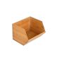 Κουτί Οργάνωσης 17,8x15,7x12,5cm Estia Home Art Bamboo Essentials 03-17583