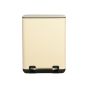 Χαρτοδοχείο Μπάνιου 6lt Soft Close Estia Home Art Cubic Ivory 02-20989