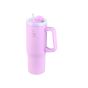 Θερμός Straw Tumbler XL 900ml Blossom Lavender Purple Estia Home Art Save the Aegean 01-28640